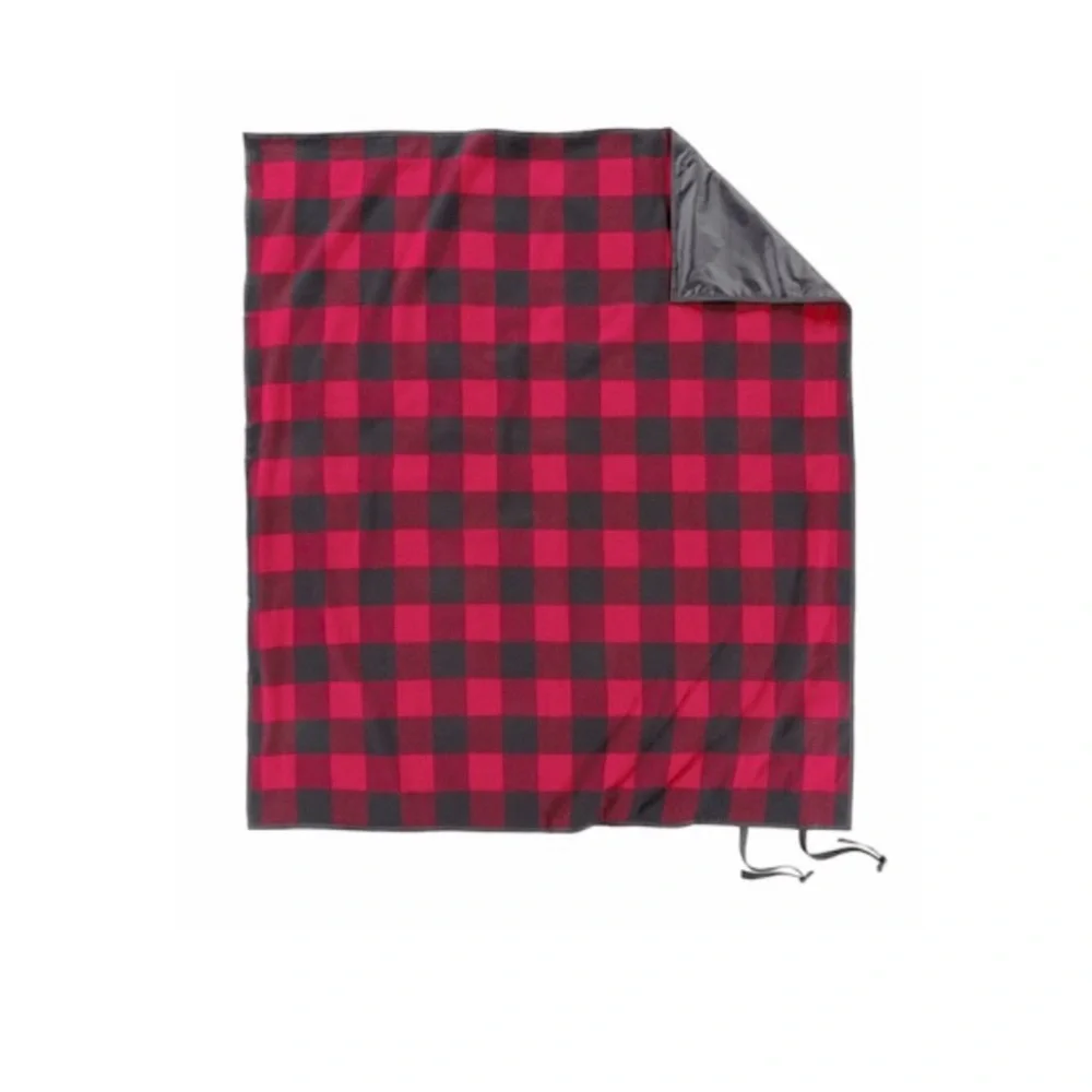 Pendleton Black and Red Outdoor Blanket - Picture 3 of 3